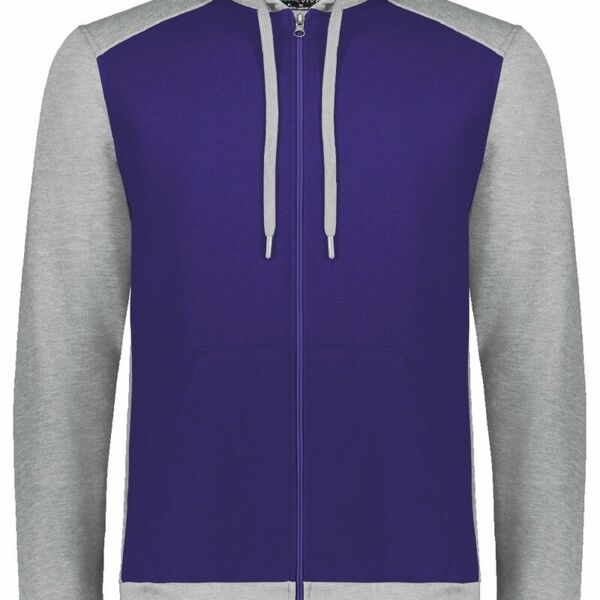 Unisex Eco Revive™ Three-Season Triblend Fleece Full-Zip Hooded Sweatshirt Thumbnail