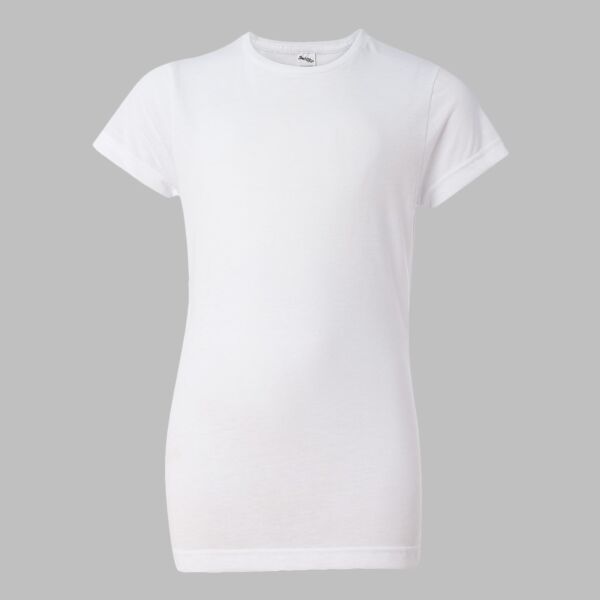 Women's Junior Fit Polyester Sublimation Tee Thumbnail