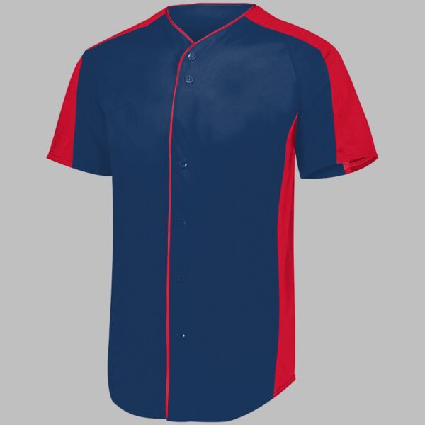 Full-Button Baseball Jersey Thumbnail