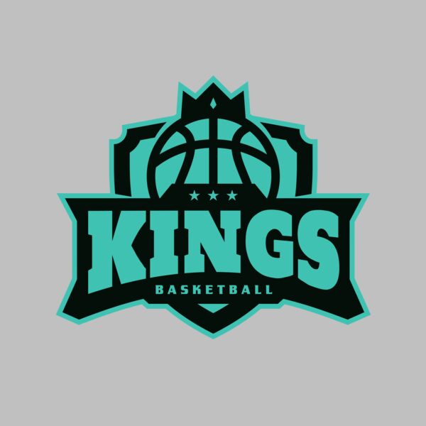 Kings Basketball Logo Template Thumbnail
