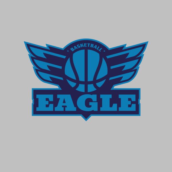 Eagle Basketball Logo Template Thumbnail