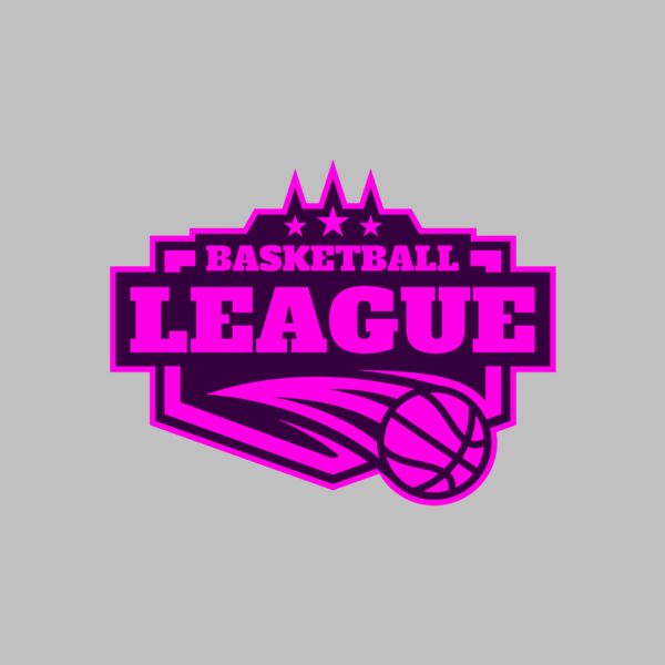 League Basketball logo template 02 Thumbnail