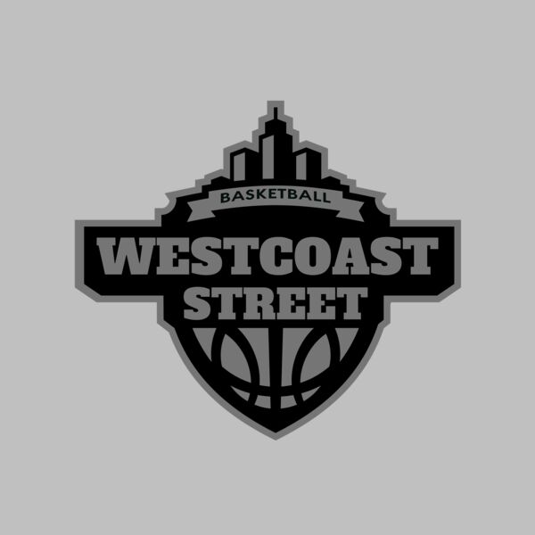 Westcoast Street Basketball League logo template Thumbnail