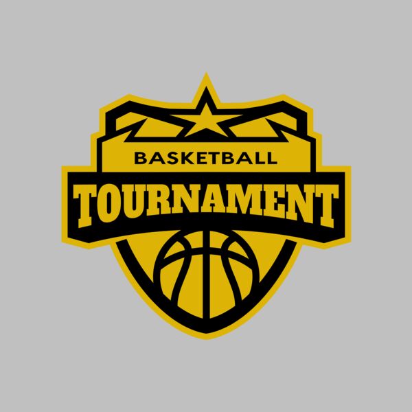 Tournament Basketball logo template 02 Thumbnail