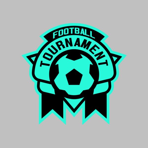 Tournament Football logo template Thumbnail