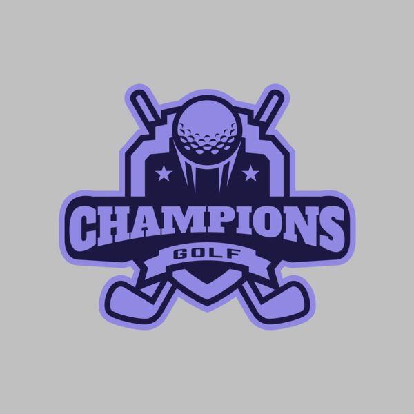 Champions Golf logo template Thumbnail