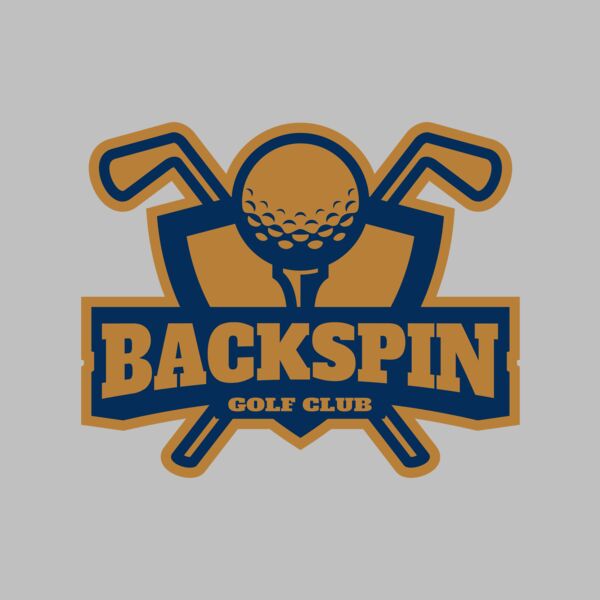 Backspin Golf Club logo template Thumbnail