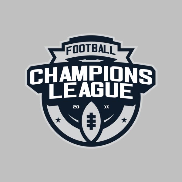 Champions League Football logo template Thumbnail