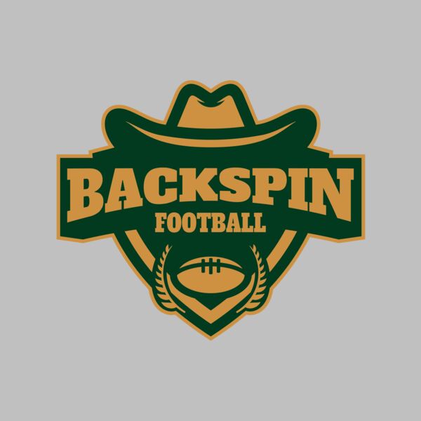 Backspin Football logo template Thumbnail