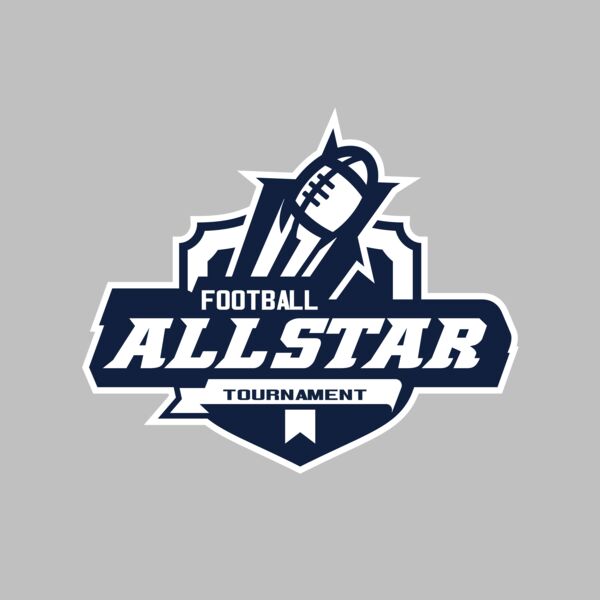 Allstar Tournament Football logo template Thumbnail