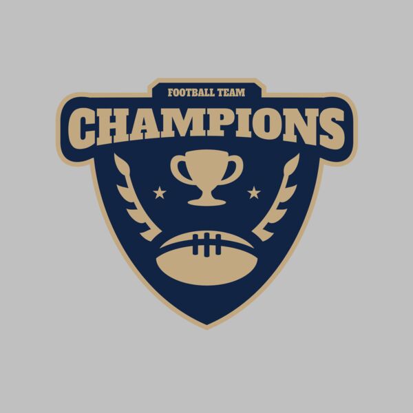 Champions Football Team logo template Thumbnail