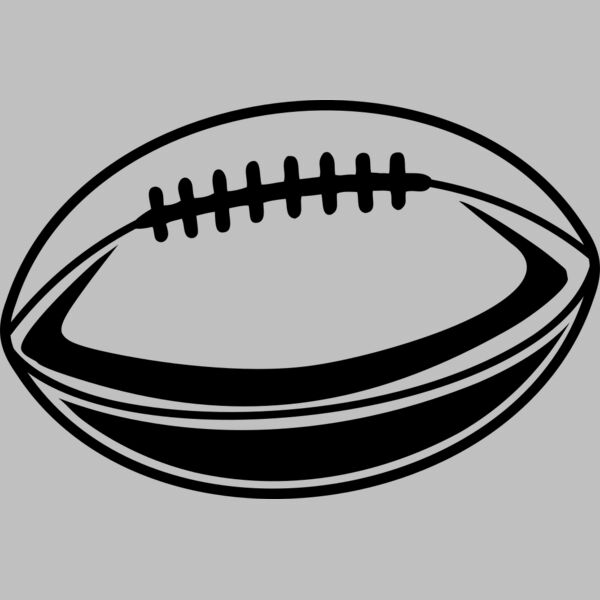 American Football   Clipart 5 Thumbnail