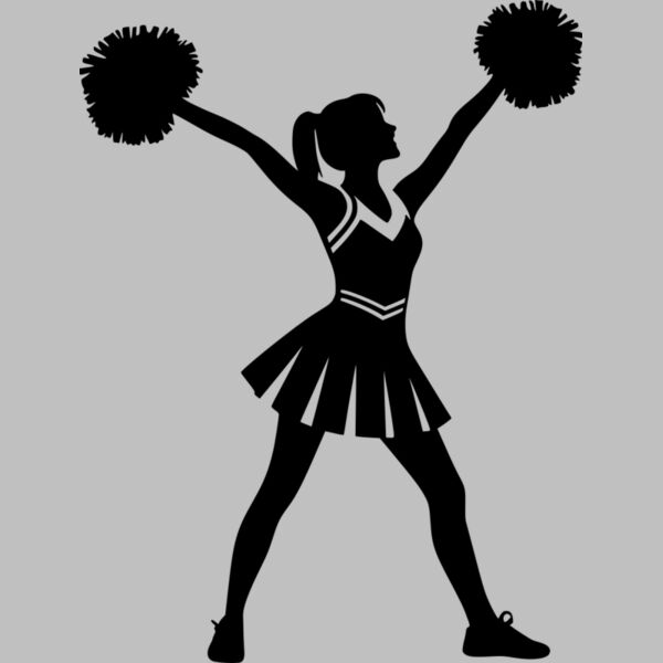 Cheerleading   Clipart 6 Thumbnail