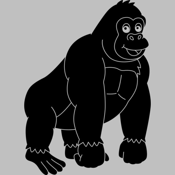 Gorilla   Clipart 1 Thumbnail