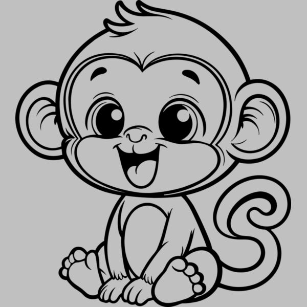 Monkey   Clipart 4 Thumbnail