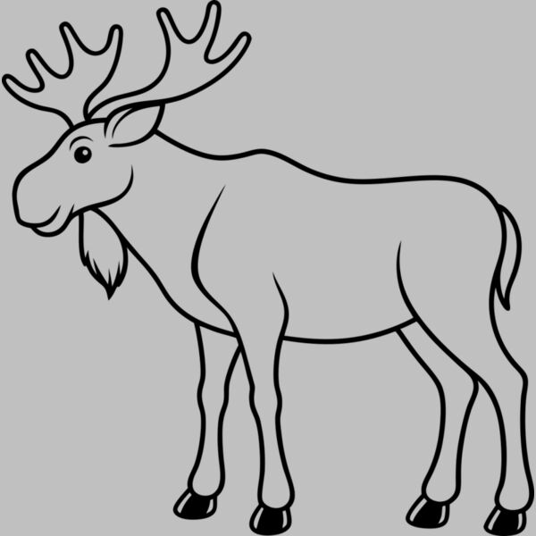 Moose   Clipart 3 Thumbnail
