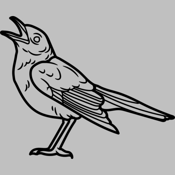 Nightingale   Clipart 1 Thumbnail