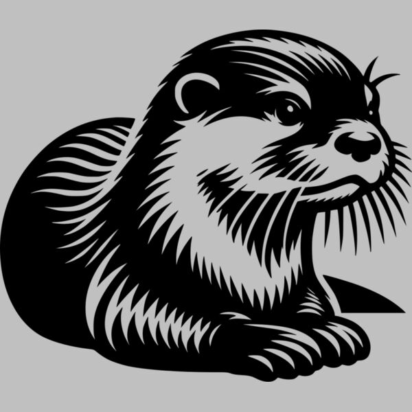 Otter   Clipart 2 Thumbnail