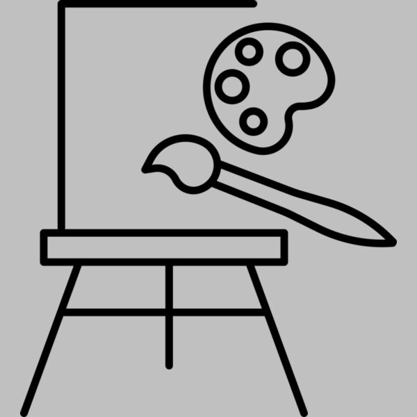 Art Tools and Studio Easel Thumbnail