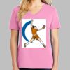 Ladies Core Cotton V Neck Tee Thumbnail