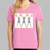 Ladies Core Cotton V Neck Tee Thumbnail