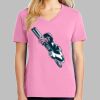 Ladies Core Cotton V Neck Tee Thumbnail
