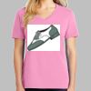 Ladies Core Cotton V Neck Tee Thumbnail