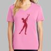 Ladies Core Cotton V Neck Tee Thumbnail