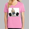 Ladies Core Cotton V Neck Tee Thumbnail
