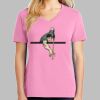 Ladies Core Cotton V Neck Tee Thumbnail