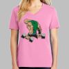 Ladies Core Cotton V Neck Tee Thumbnail