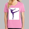 Ladies Core Cotton V Neck Tee Thumbnail