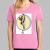Ladies Core Cotton V Neck Tee Thumbnail