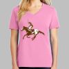 Ladies Core Cotton V Neck Tee Thumbnail