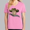 Ladies Core Cotton V Neck Tee Thumbnail