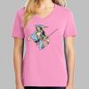 Ladies Core Cotton V Neck Tee Thumbnail