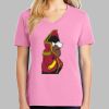 Ladies Core Cotton V Neck Tee Thumbnail