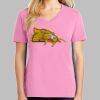 Ladies Core Cotton V Neck Tee Thumbnail