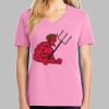 Ladies Core Cotton V Neck Tee Thumbnail