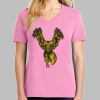 Ladies Core Cotton V Neck Tee Thumbnail