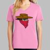Ladies Core Cotton V Neck Tee Thumbnail