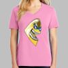 Ladies Core Cotton V Neck Tee Thumbnail