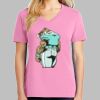 Ladies Core Cotton V Neck Tee Thumbnail
