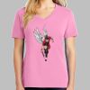 Ladies Core Cotton V Neck Tee Thumbnail