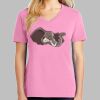Ladies Core Cotton V Neck Tee Thumbnail