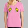 Ladies Core Cotton V Neck Tee Thumbnail
