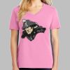 Ladies Core Cotton V Neck Tee Thumbnail