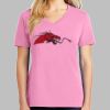 Ladies Core Cotton V Neck Tee Thumbnail