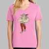 Ladies Core Cotton V Neck Tee Thumbnail