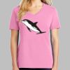 Ladies Core Cotton V Neck Tee Thumbnail